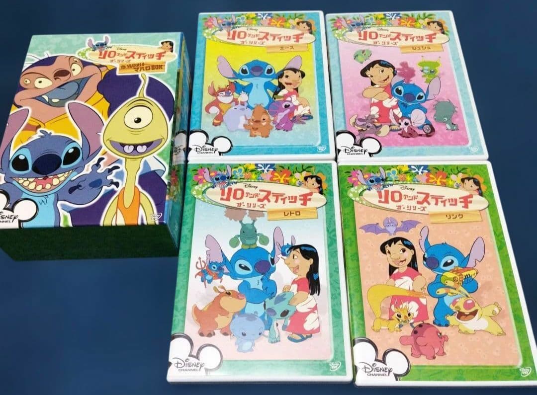 リロ&スティッチ ザ・シリーズ 　4巻セット DVD