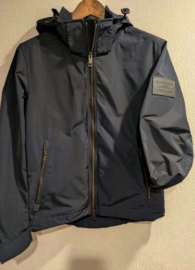 Burberryジャケット44 ネイビー