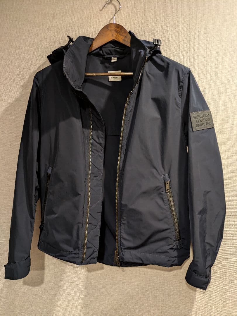 Burberryジャケット44 ネイビー