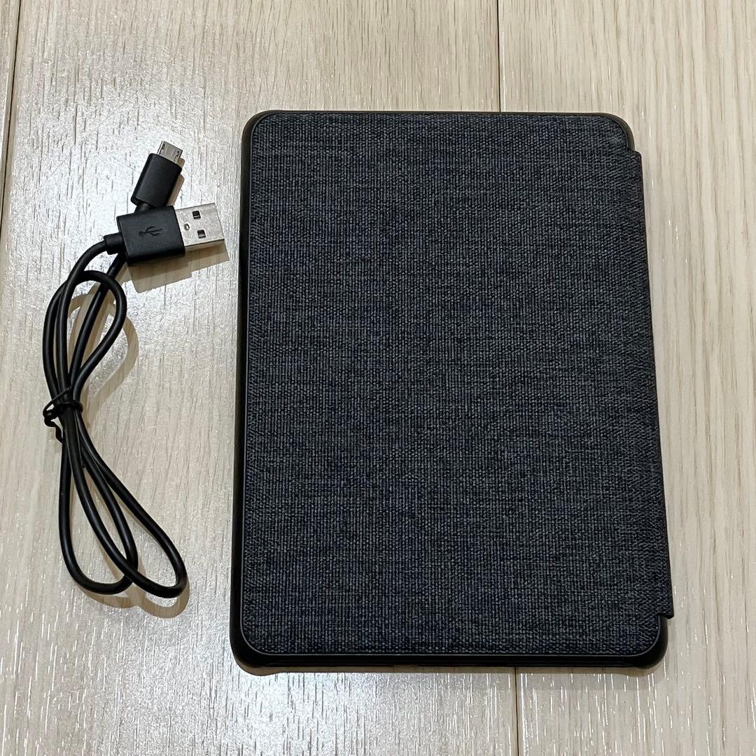 Kindle Paperwhite 第10世代 32GB ファブリックカバー付き