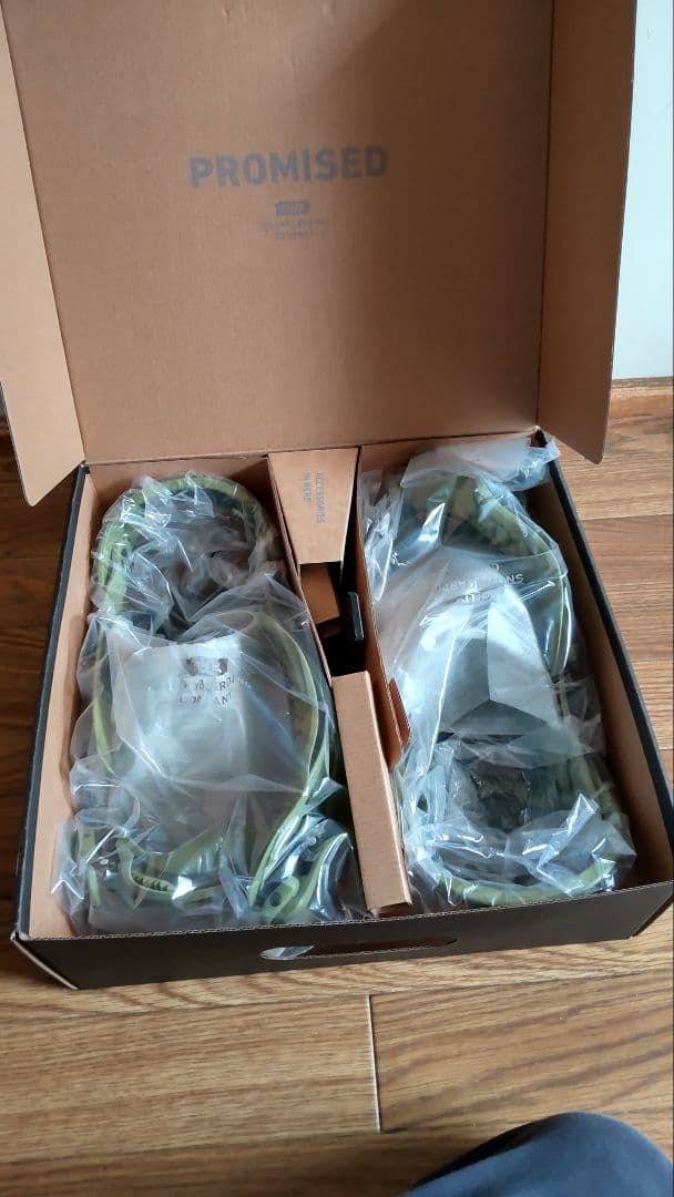 FLUX スノーボードビンディング オリーブグリーン Mサイズ