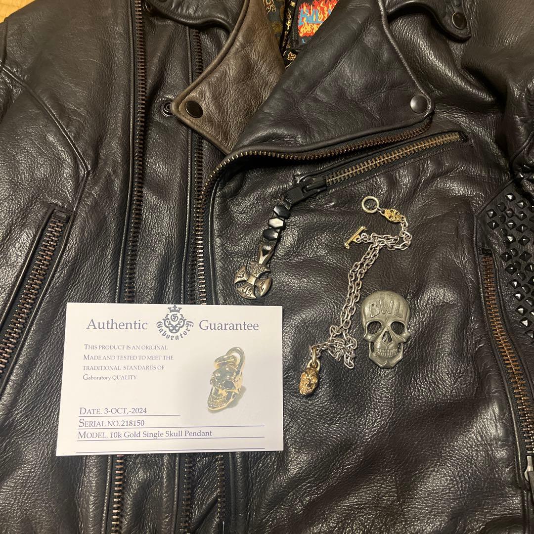 ガボラトリー10K シングルスカルペンダント