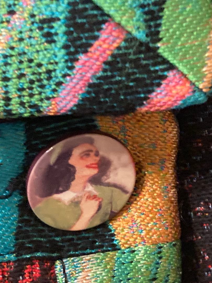 タイムセール14500円未使用desigualジャガード織りダブルコート40Ｌ