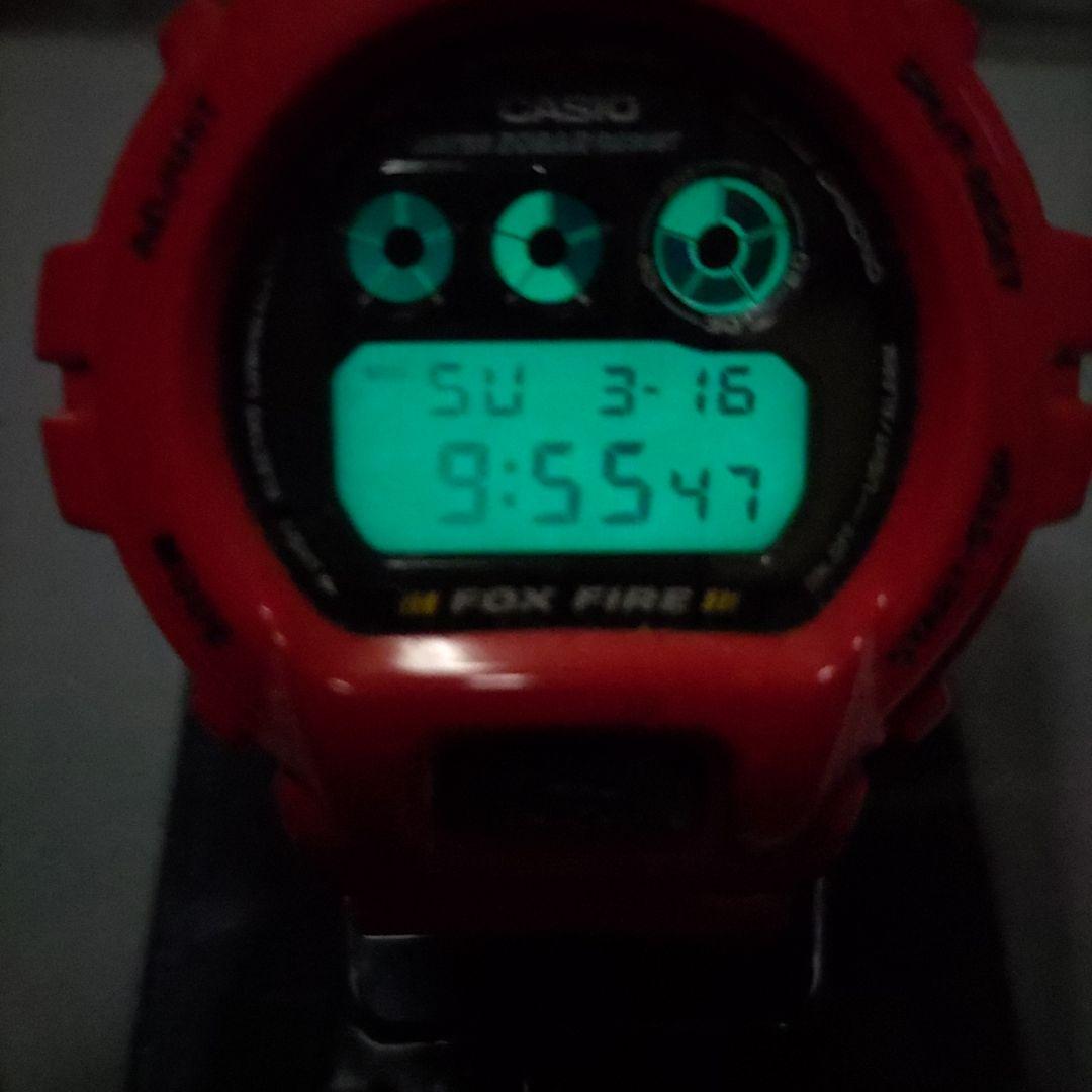 カシオ‥Gショック DW-6900B（赤）