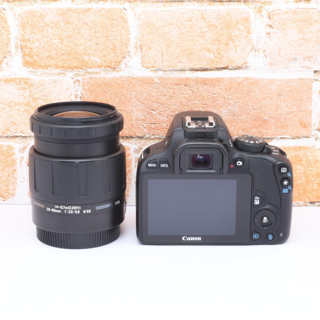 女性におすすめ✨キャノン Kiss X7✨コスパ抜群✨一眼レフ入門セット