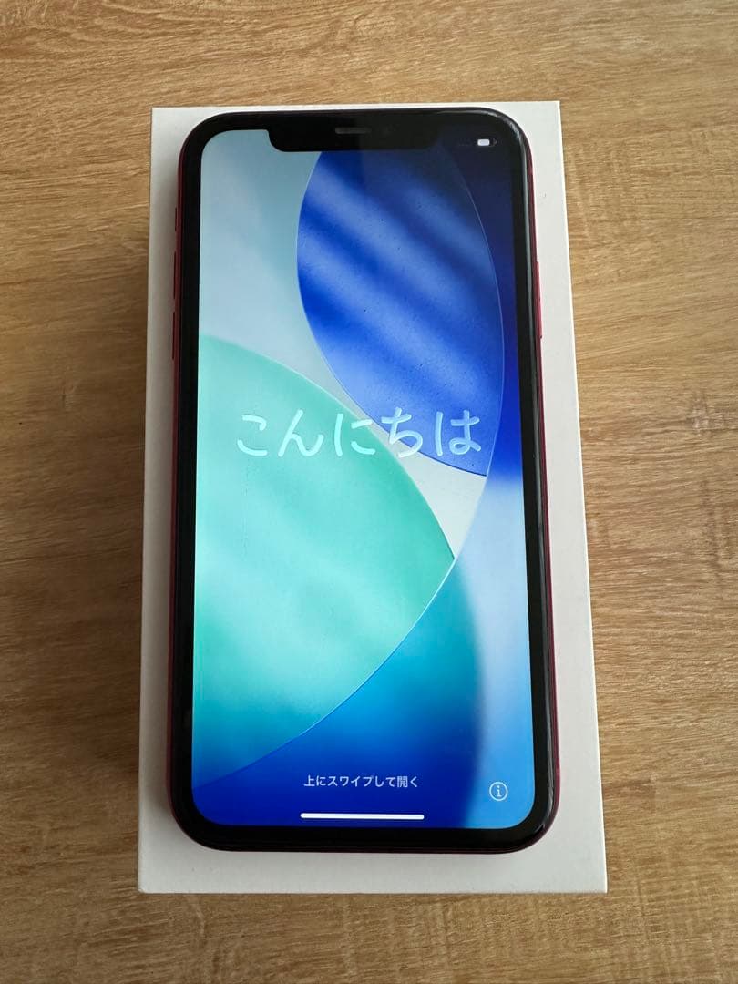 Apple iPhone 11 (PRODUCT RED) 本体 【箱付き】