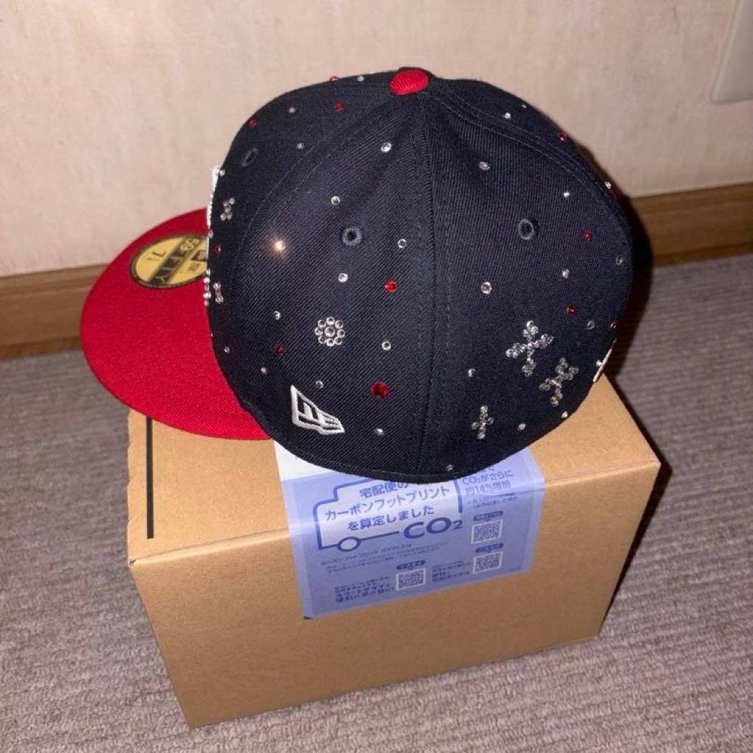 New Era ジュエルキャップ　ラインストーン　ニューエラ　アトランタ