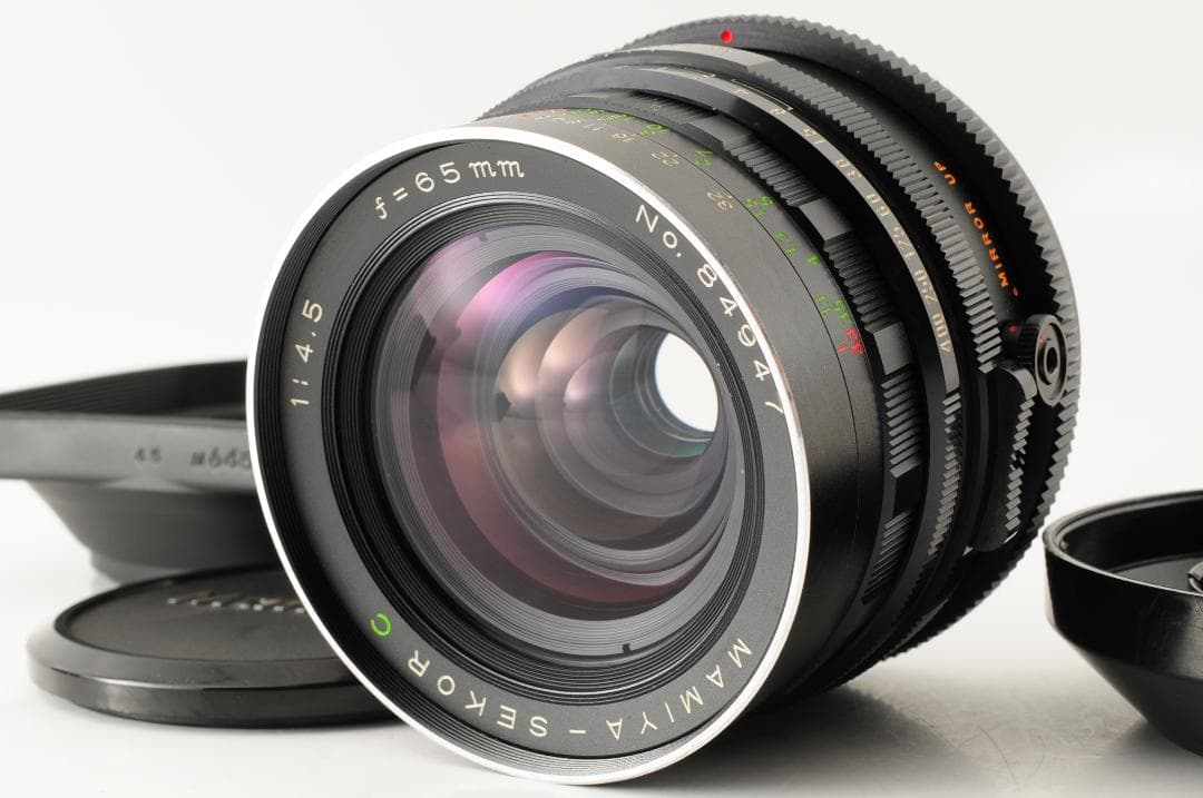 【美品】 マミヤ MAMIYA EKOR C 65mm F4.5 レンズ