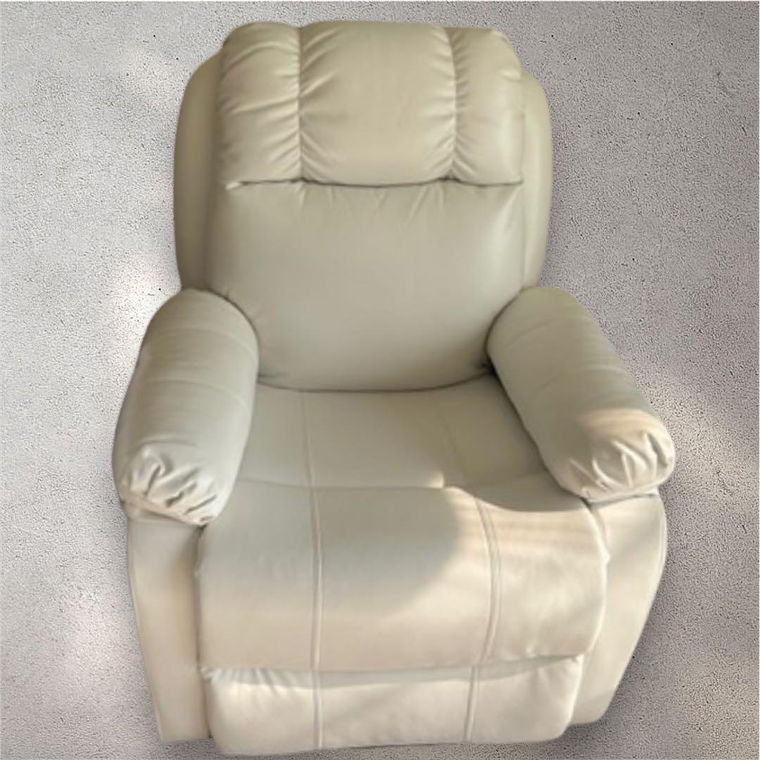 美品◇電動ラウンジチェア SHIFFON Jr シフォンジュニア ホワイト