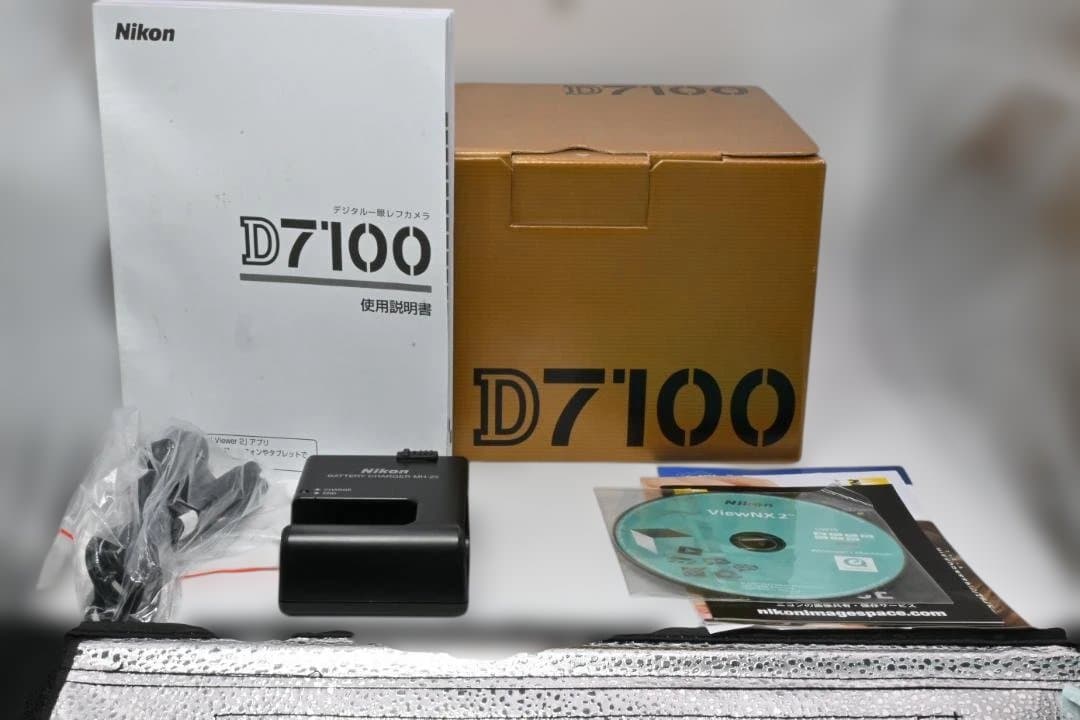 【現状品】ニコンD7100ボディ＋レンズ2本セット