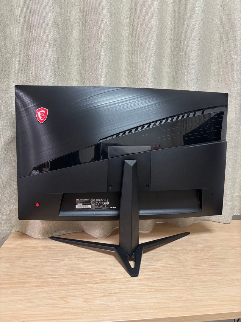 MSI 湾曲ディスプレイ モニター 本体