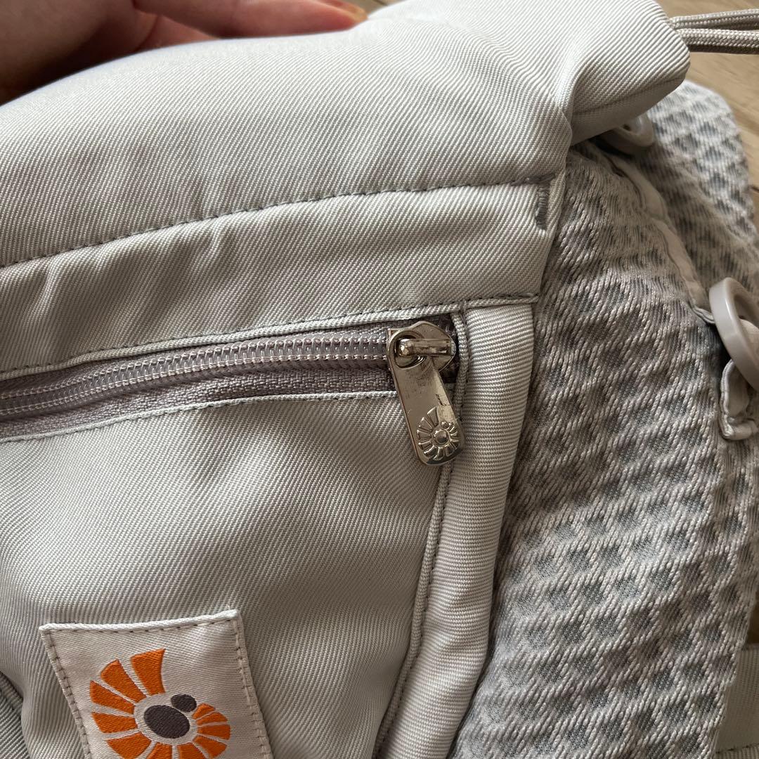 エルゴ、グレー 抱っこ紐