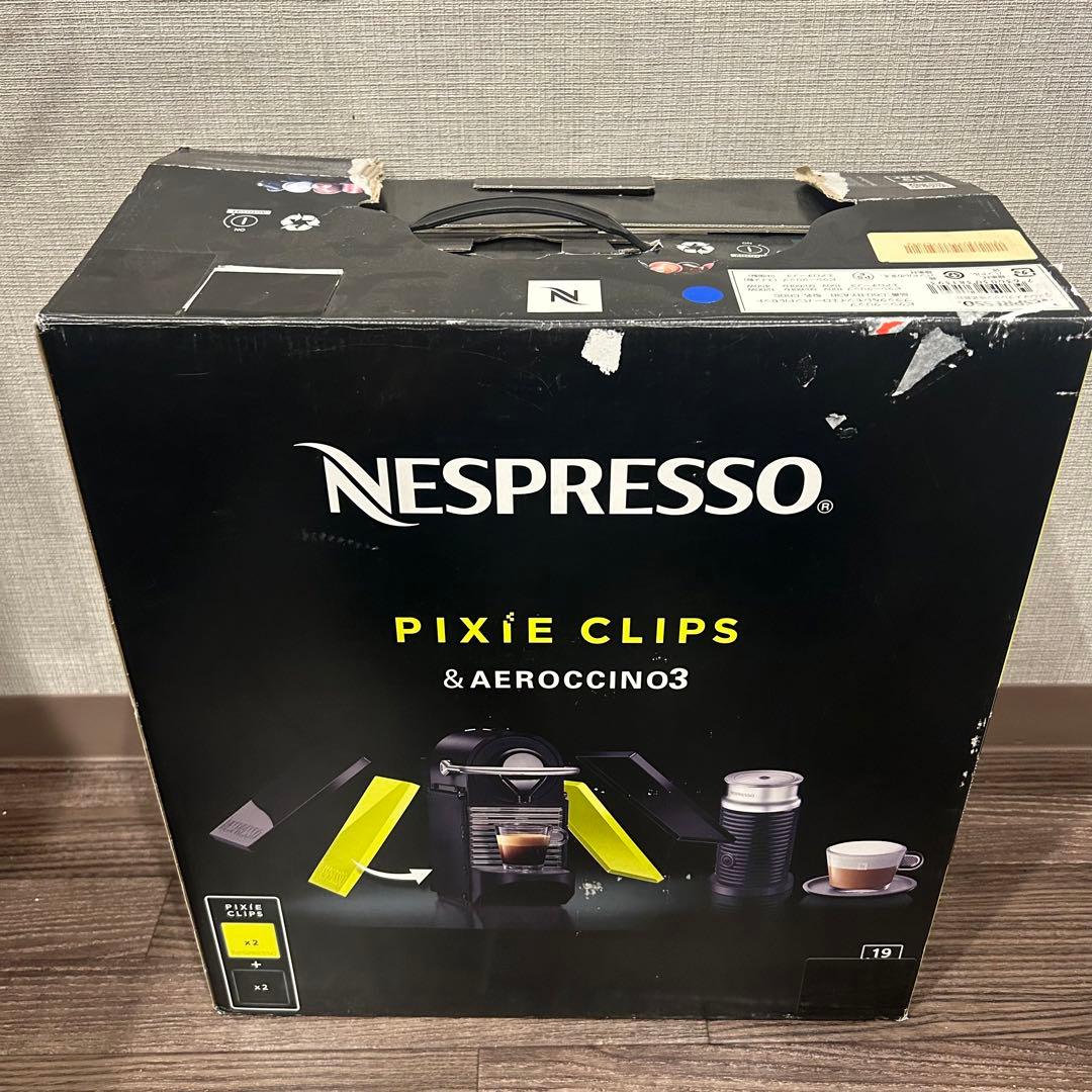 ネスプレッソ コーヒーメーカー ピクシークリップ C60-BY-A3B