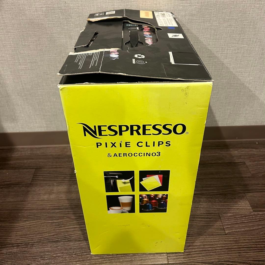 ネスプレッソ コーヒーメーカー ピクシークリップ C60-BY-A3B