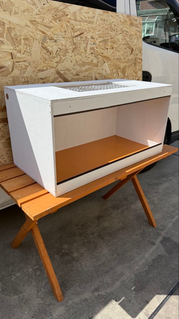 木製飼育ケージ 90×45×45 サイズ変更可　爬虫類　小動物