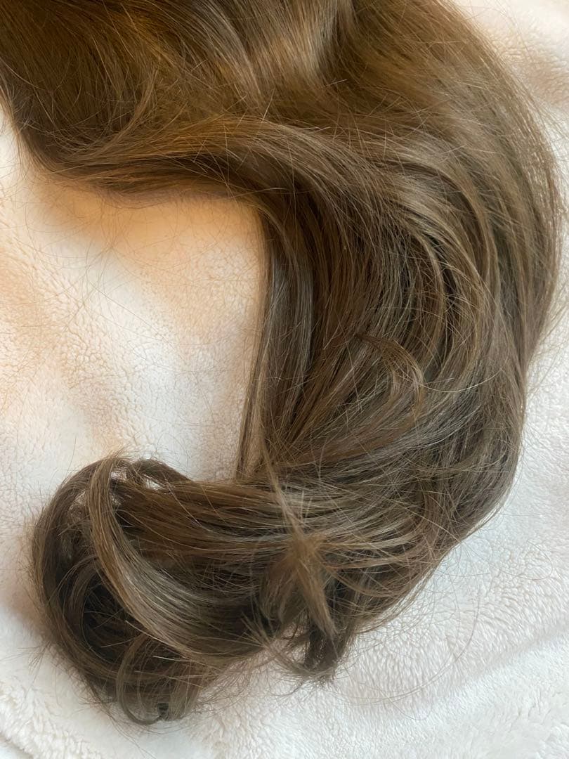 【即日発送】ピンクエイジ　総手植え フルウィッグ レイヤードルーズCカールパーマ