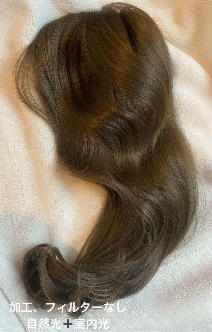 【即日発送】ピンクエイジ　総手植え フルウィッグ レイヤードルーズCカールパーマ