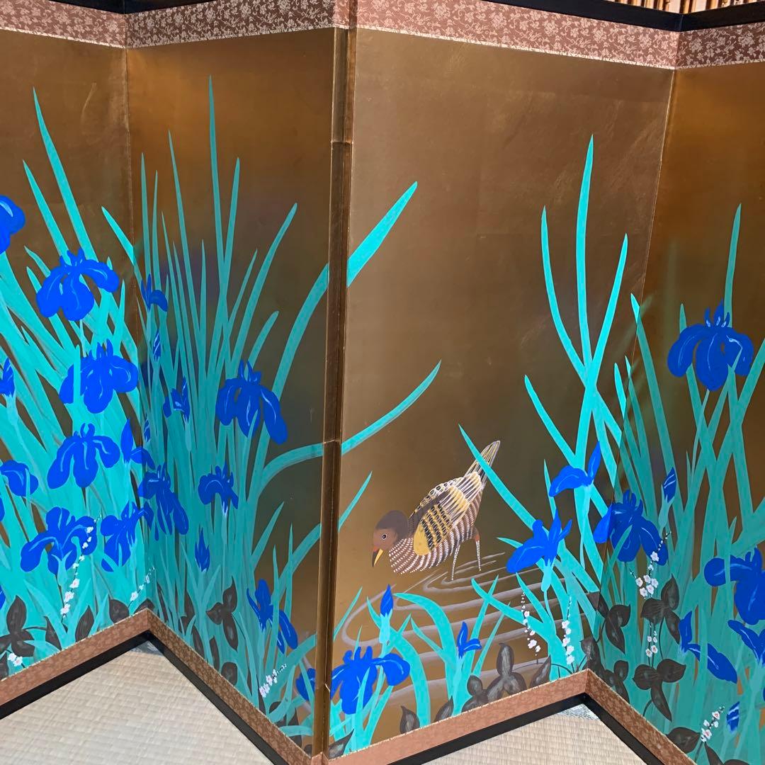 ２５日迄専用です。屏風　琴峰作　工芸品