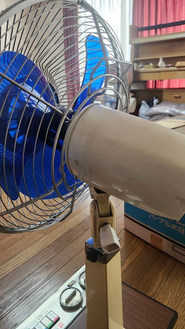 昭和レトロ　レア！ 稼働品　National 扇風機 F-30LB 　松風
