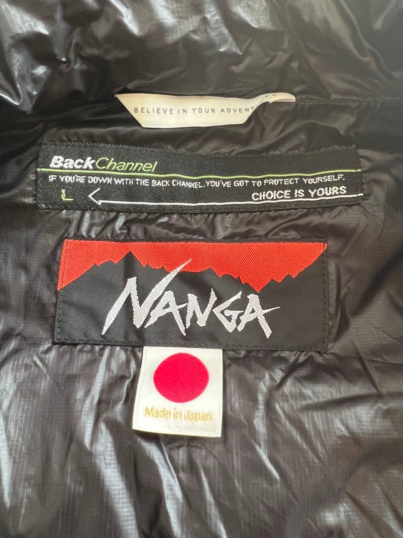 最終値下げです！Back Channel×Nanga ダウンジャケット