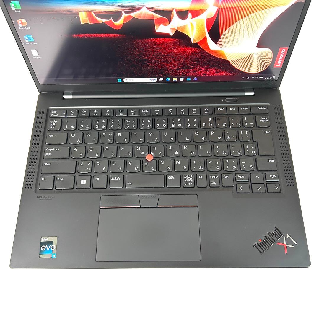 Lenovo ThinkPad X1 Carbon Gen10 バッテリー良好