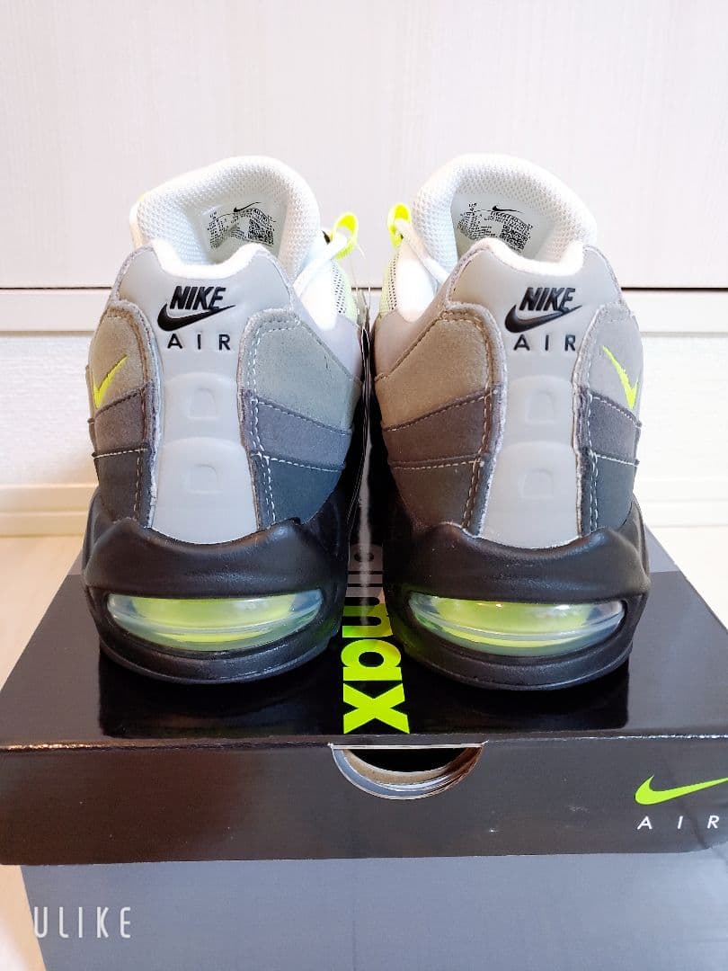 か*う様 AIR MAX 95 OG Neon Yellow 2025 27.0
