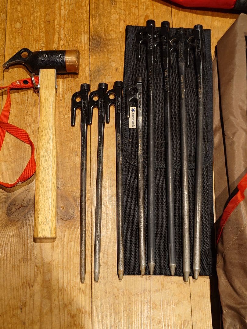 スノーピーク HDタープ シールド ヘキサ(L) Proセット ハンマー付