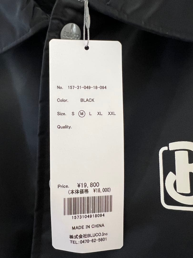 bluco ブルココーチジャケット