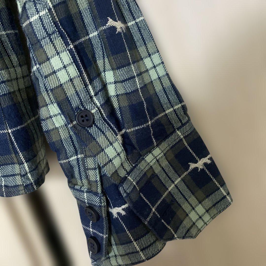 希少MAISON KITSUNÉ チェック柄シャツ 38