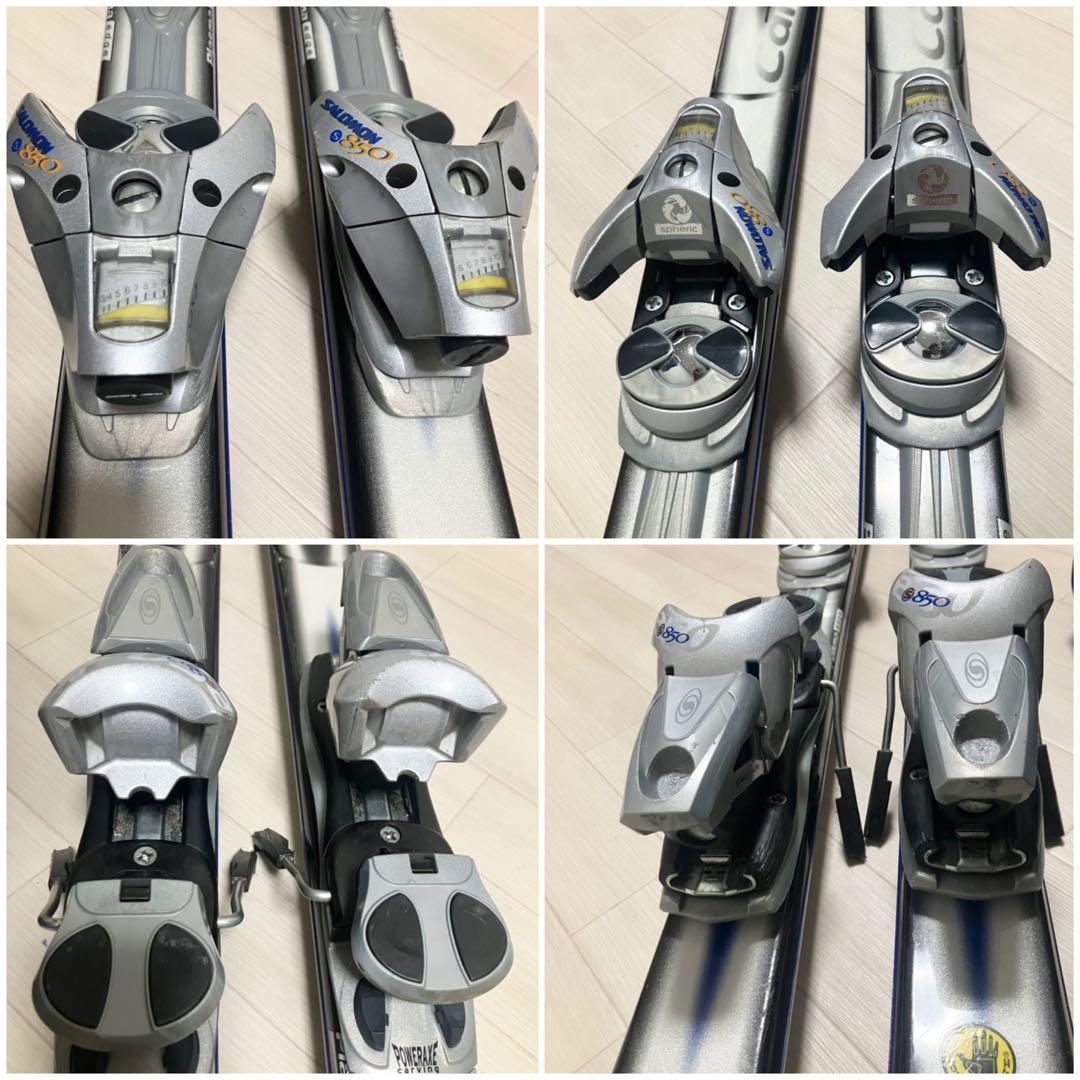 【良品】FISCHER DRSフィッシャー カービングスキー168/ストック付