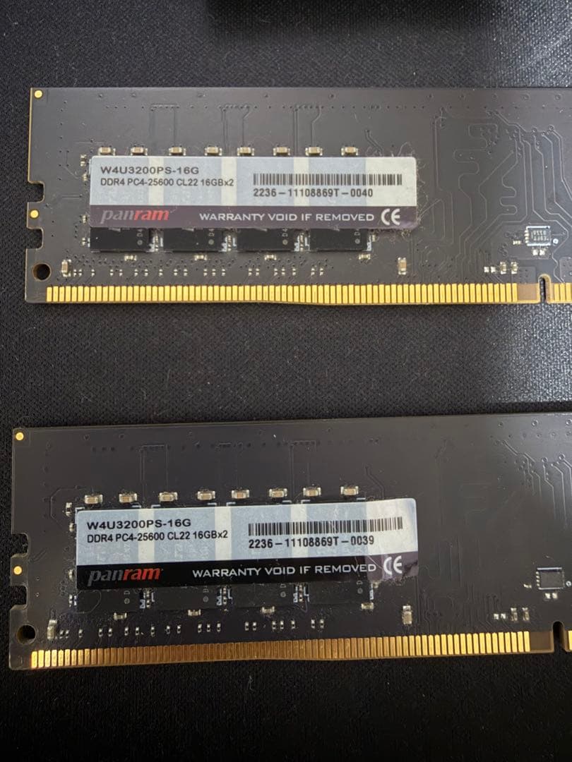 Ryzen7 5800X DDR4-3200 16GB x 2 セット