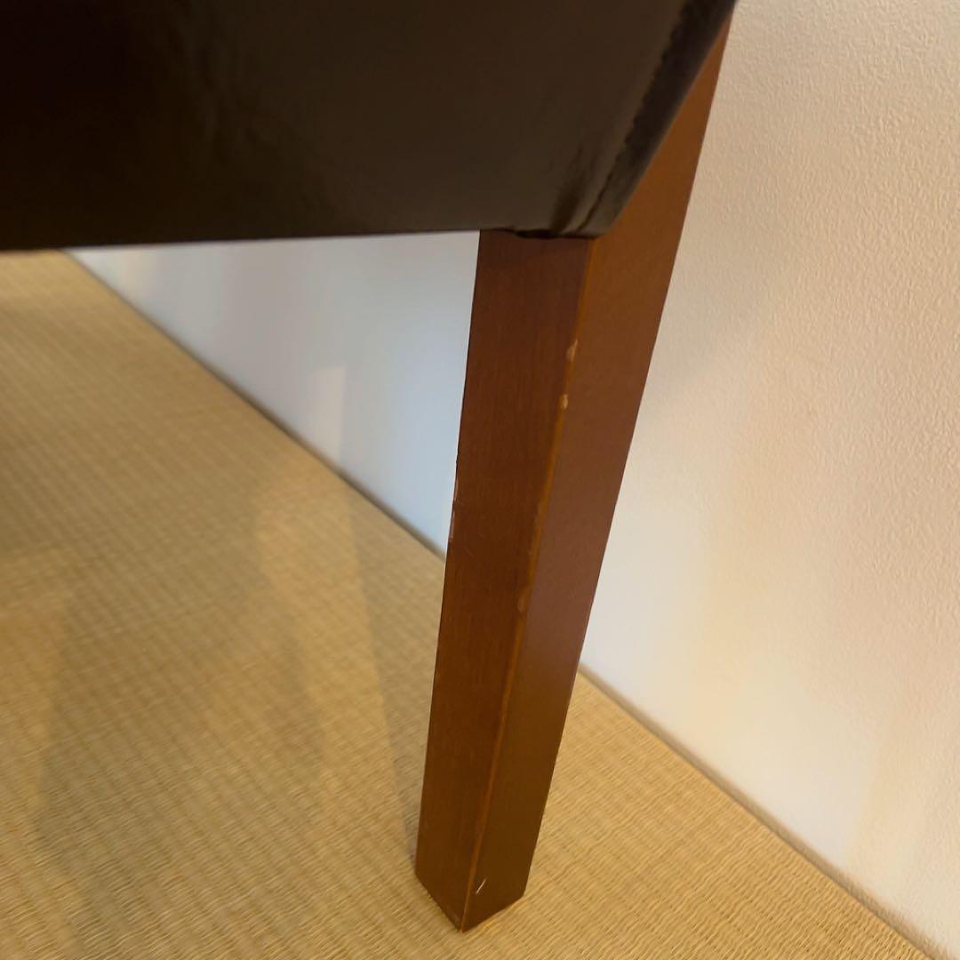 1人掛けソファ　片肘　ミルキーコーク