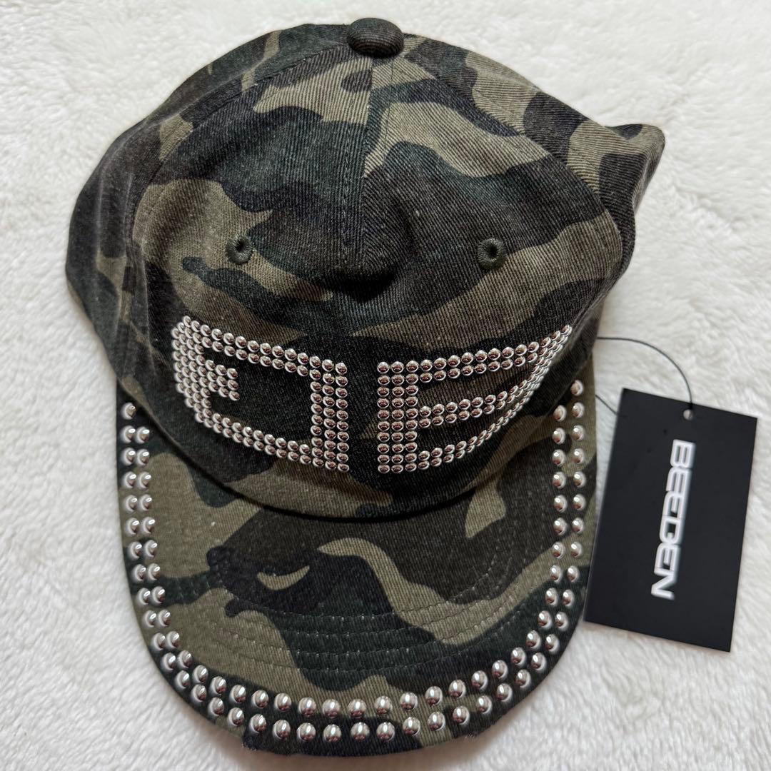 BEEDEN BD STUDS DAMAGE CAP 迷彩　 即日発送