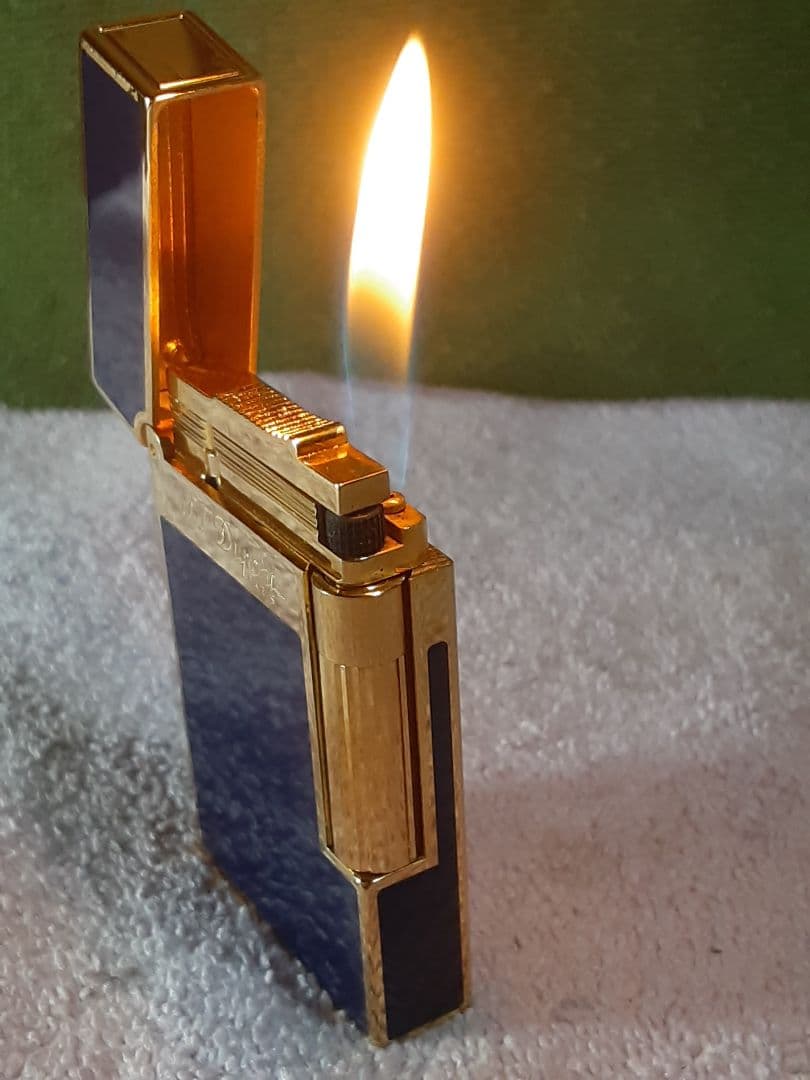 Chapado en Laton ゴールドコンビ　青CA デュポンの音