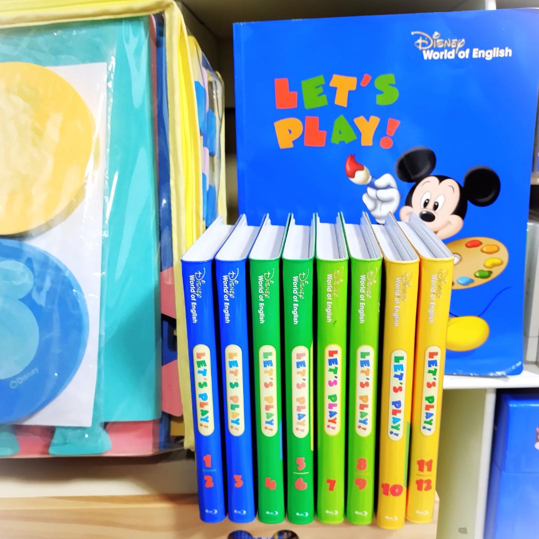 ディズニー英語システム レッツプレイ フルセット ブルーレイ　ワールドファミリー