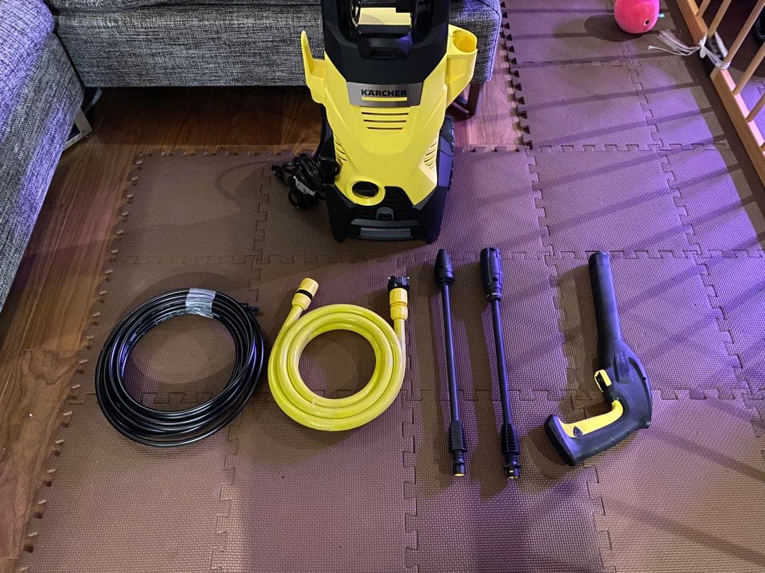✨【未使用品】ケルヒャー 高圧洗浄機　K3　ホースリール