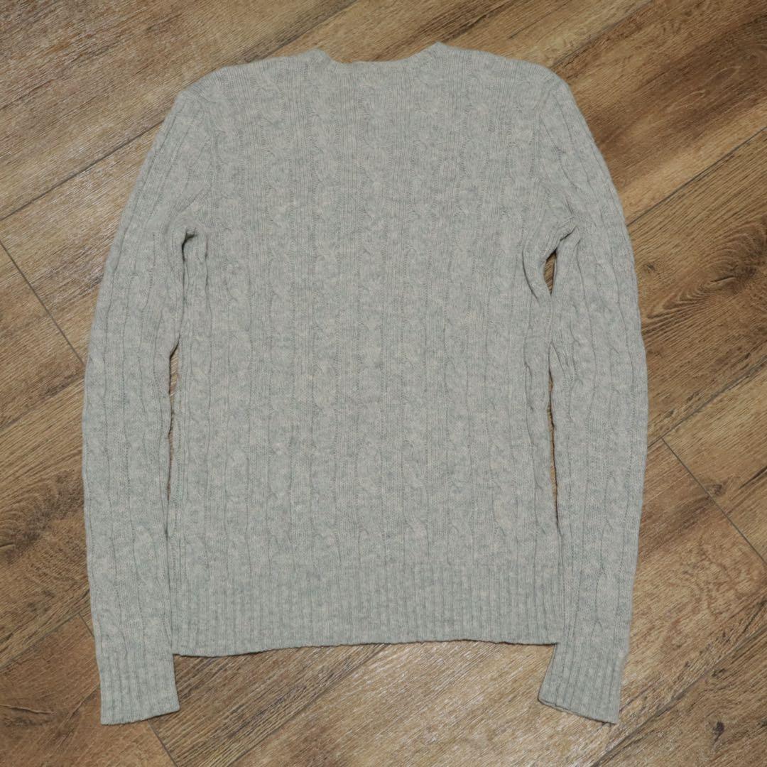 POLO RALPH LAUREN■カシミヤ混 ケーブル ニット セーター