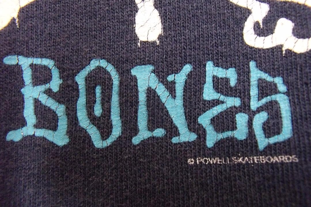 シ*ん様 パウエルペラルタ POWELL ラットボーンTシャツ 黒タグ古着ヴィン