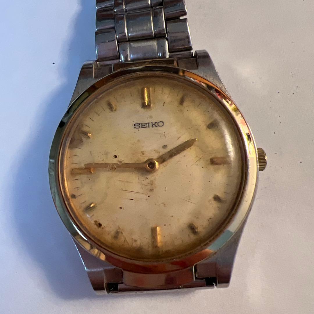 T*1様 SEIKO KING QUARTZ などシルバー 時計3点セットジャン