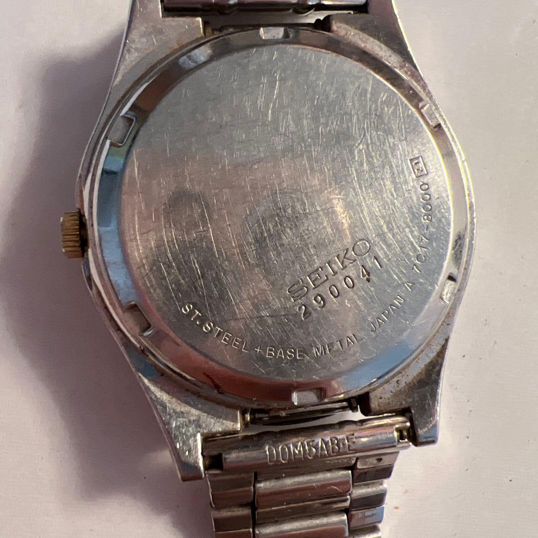 T*1様 SEIKO KING QUARTZ などシルバー 時計3点セットジャン