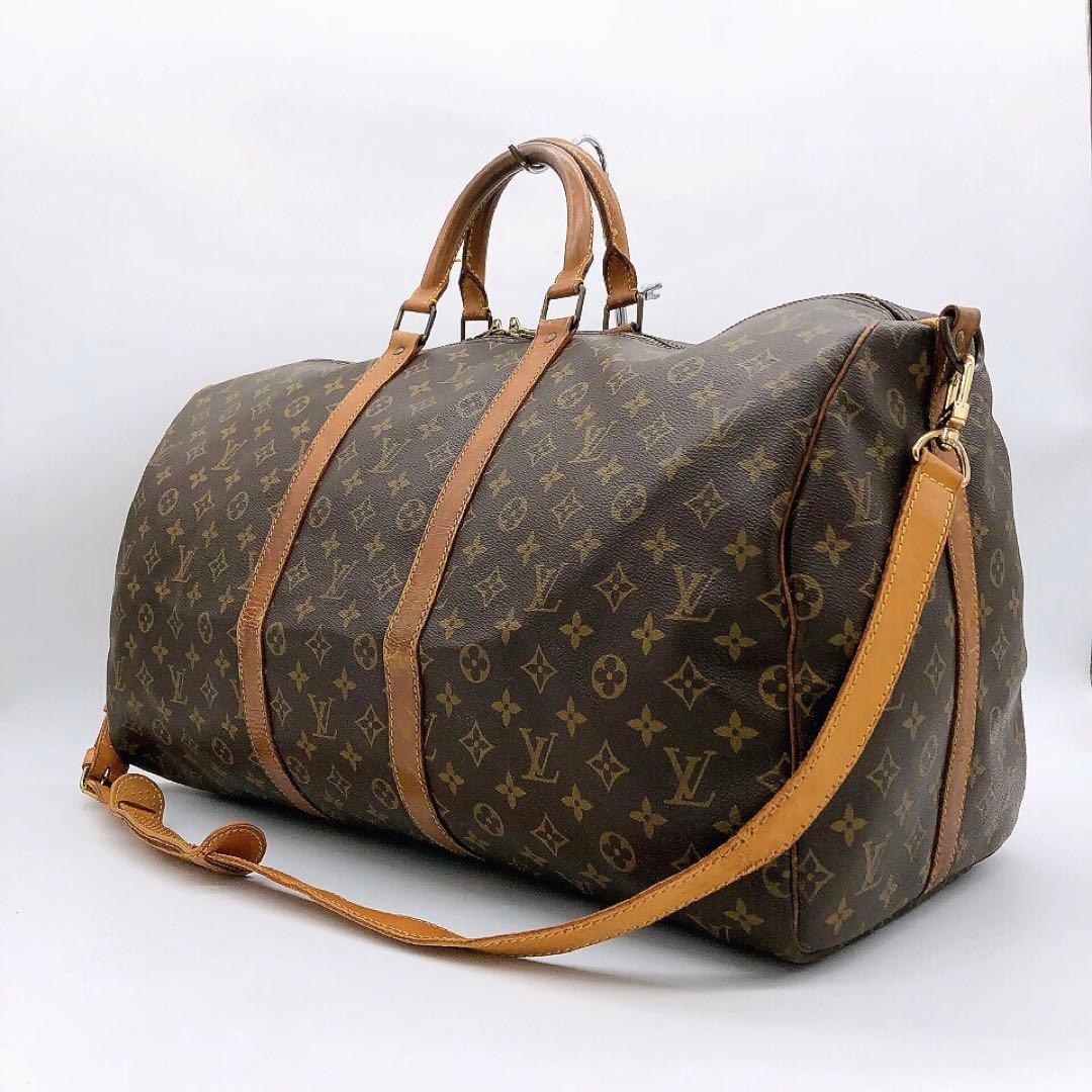 【LOUIS VUITTON】キーポル バンドリエール55 ボストンバッグ.