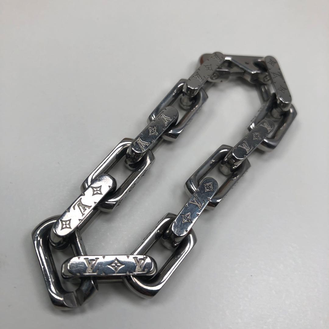 Louis Vuitton コリエ モノグラム チェーンブレスレットサイズM