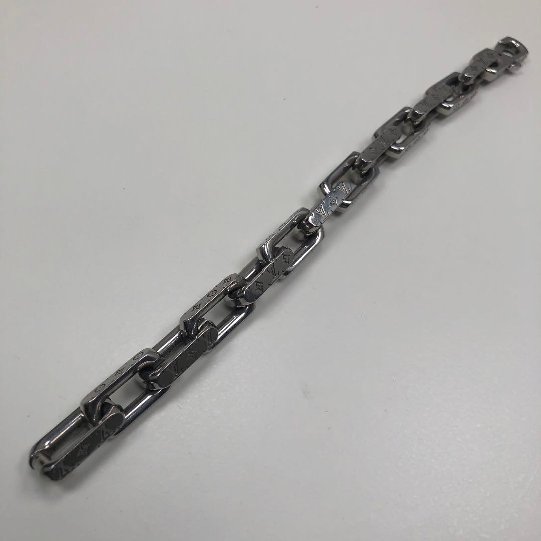 Louis Vuitton コリエ モノグラム チェーンブレスレットサイズM