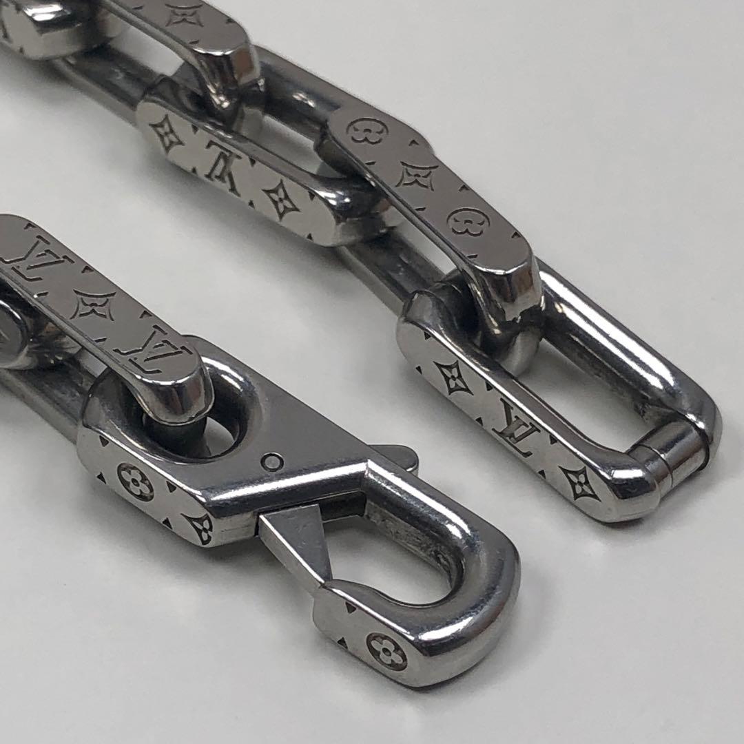 Louis Vuitton コリエ モノグラム チェーンブレスレットサイズM