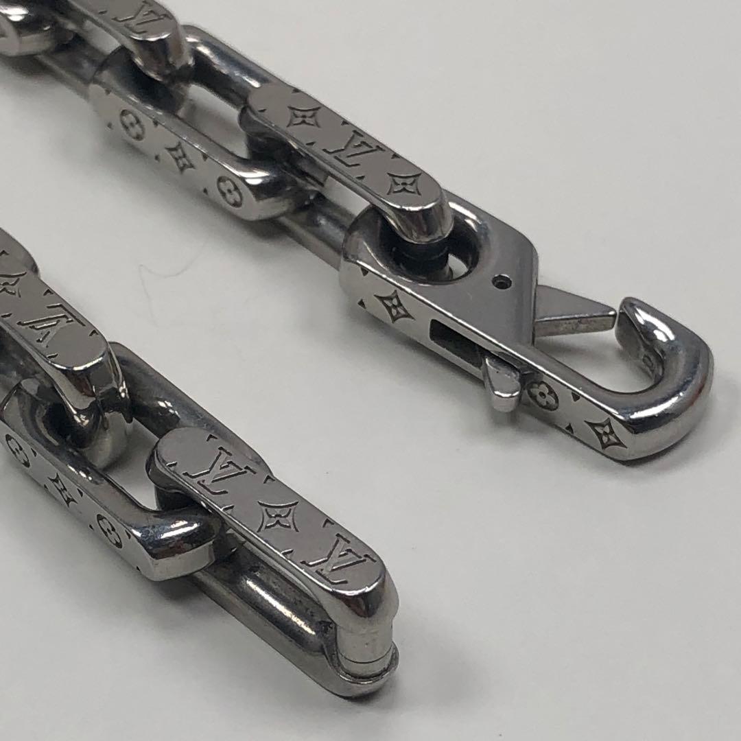 Louis Vuitton コリエ モノグラム チェーンブレスレットサイズM