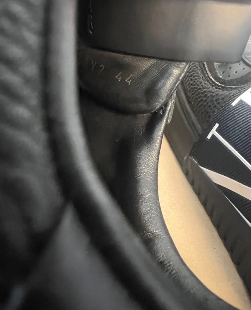 VALENTINO ヴァレンティノ レザー スニーカー 44 オールブラック