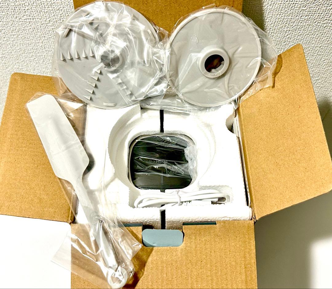 【新品未開封】レコルト RCP-7(BK) コードレスフードプロセッサーブラック