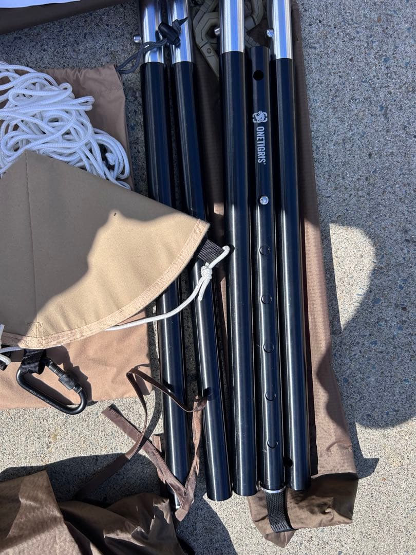 ONETIGRIS ワンティグリス　ロックフォートレス　ワンポールテント