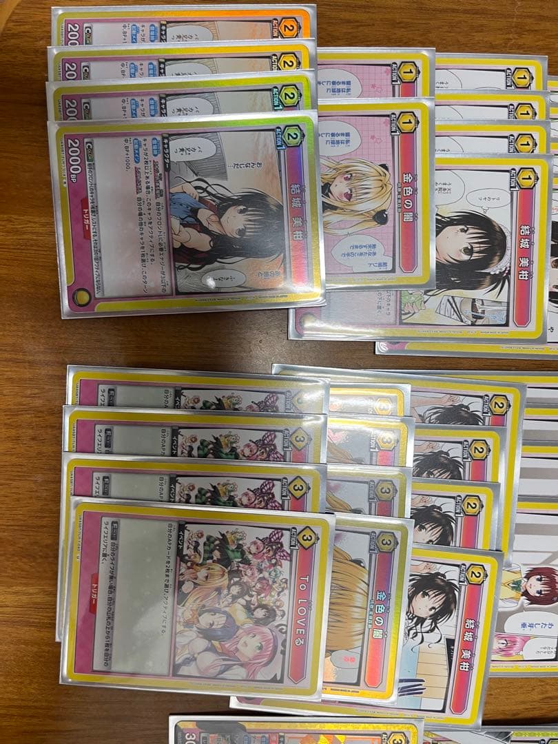 ユニオンアリーナ ToLOVEる 金色の闇 結城美柑 デッキ AP2枚付き