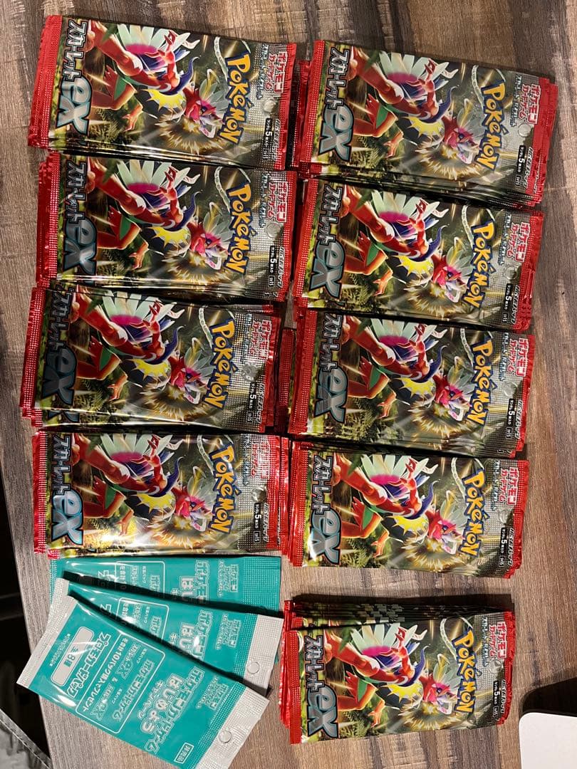 ポケモンカードゲーム スカーレットEX 89パックセット/プロモカード3枚付